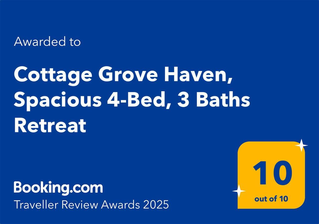 Cottage Grove Haven, Spacious 4-Bed, 3 Baths Retreat Exteriér fotografie